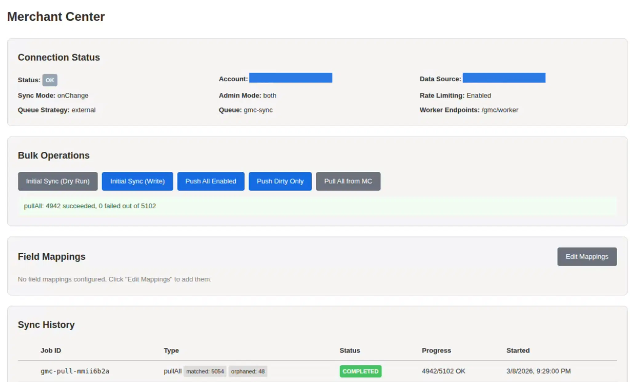 Conti Digital - Payload GMC Plugin Sync Status image
